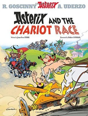 37.ASTERIX AND THE CHARIOT RACE.(ASTERIX EN INGLES