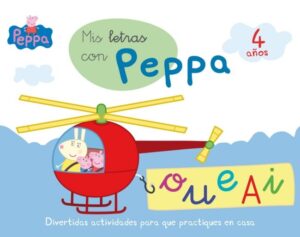 4 AÑOS MIS LETRAS CON PEPPA