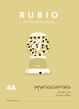 Cuaderno operaciones 4A rubio