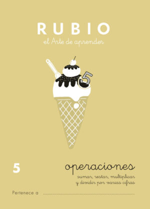 Cuaderno operaciones rubio 5