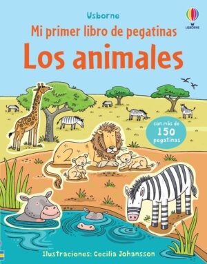 Los animales libro pegatinas