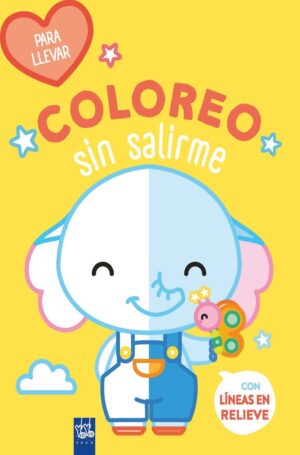 Coloreo sin salirme llevar elefante