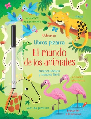El mundo animales libro pizarra