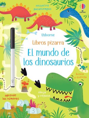 El mundo dinosaurios libro pizarra