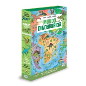 El mundo dinosaurios viaja puzle