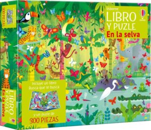 En la selva libro y puzle