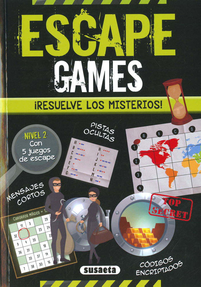 Escape games. ¡resuelve los misterios! nivel 2 1 Escape games. ¡resuelve los misterios! nivel 2