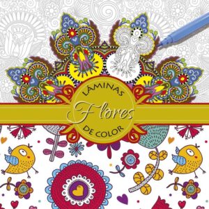 Laminas de color flores