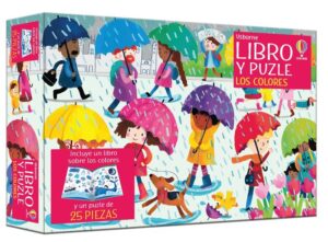 Los colores libro puzle