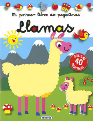 Mi primer libro pegatinas llamas