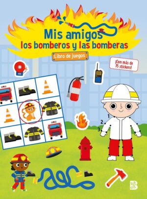 Mis amigos los bomberos y las bomberas-libro de juegos