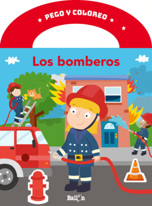 Pego y coloreo los bomberos