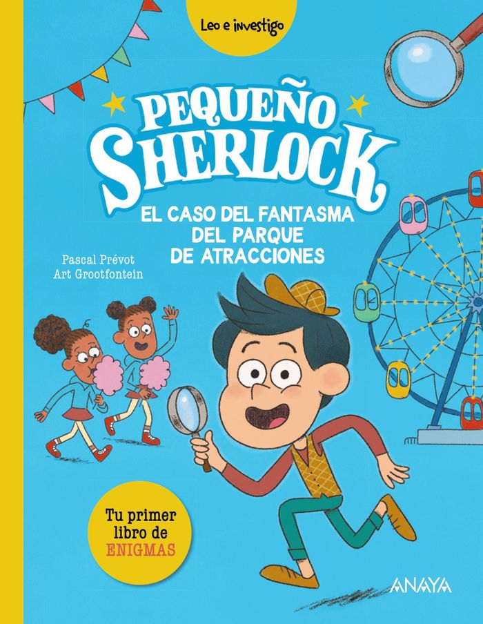 Pequeño sherlock: El caso del fantasma del parque de atracciones 1 Pequeño sherlock: El caso del fantasma del parque de atracciones