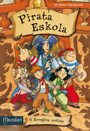 Pirata eskola erregina urdina