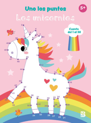 Uno los puntos los unicornios