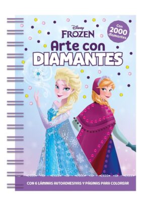 Frozen. arte con diamantes