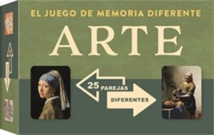 Juego de memoria diferente arte