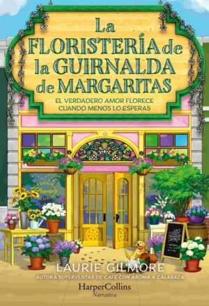La floristería de la guirnalda de margaritas