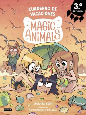 Magic animals. cuaderno de vacaciones. 3º de primaria