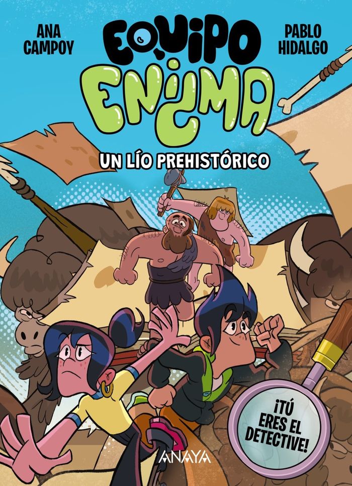 Equipo enigma. un lío prehistórico 1 Equipo enigma. un lío prehistórico