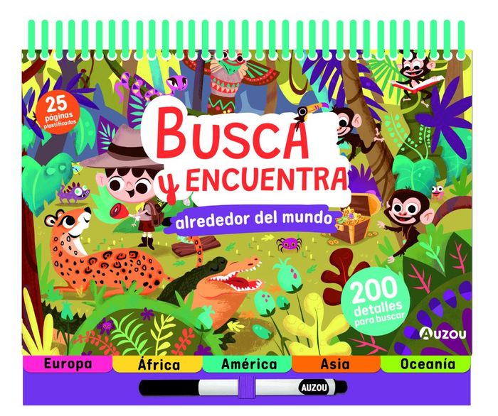 Espiral. busca y encuentra alrededor del mundo 1 Espiral. busca y encuentra alrededor del mundo