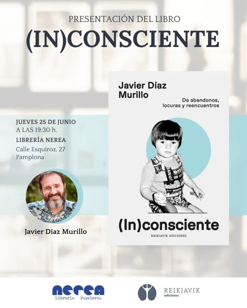 INCONSCIENTE Instagram Librería Nerea PRESENTACIÓN DE LIBRO: (In)consciente