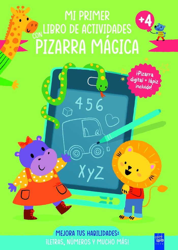 Mi primer libro de actividades con pizarra mágica. verde 1 Mi primer libro de actividades con pizarra mágica. verde