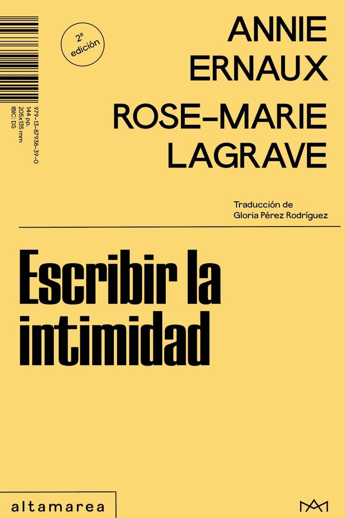 Escribir la intimidad 1 Escribir la intimidad