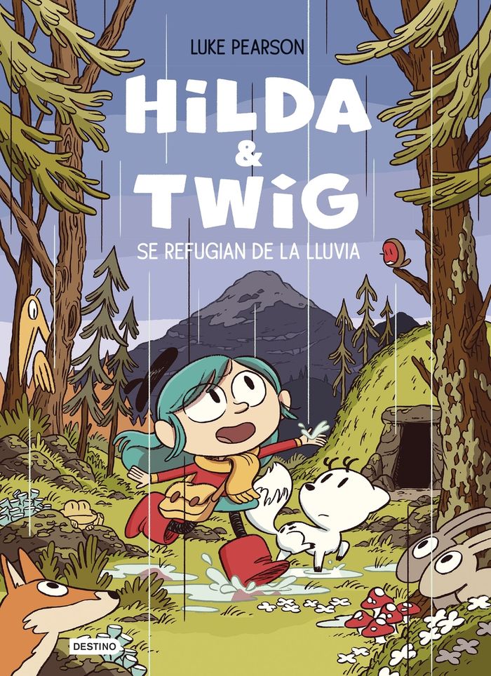 Hilda & twig. hilda y twig se refugian de la lluvia 1 Hilda & twig. hilda y twig se refugian de la lluvia