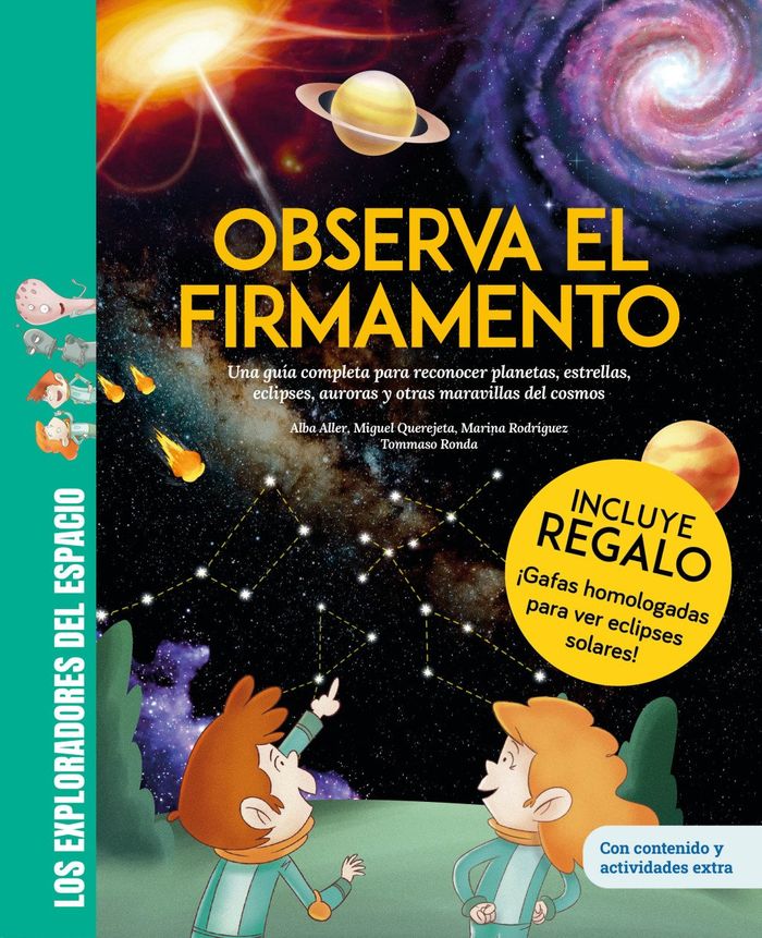 Observa el firmamento / ¡con gafas para el eclipse solar de regalo! una guía com 1 Observa el firmamento / ¡con gafas para el eclipse solar de regalo! una guía com