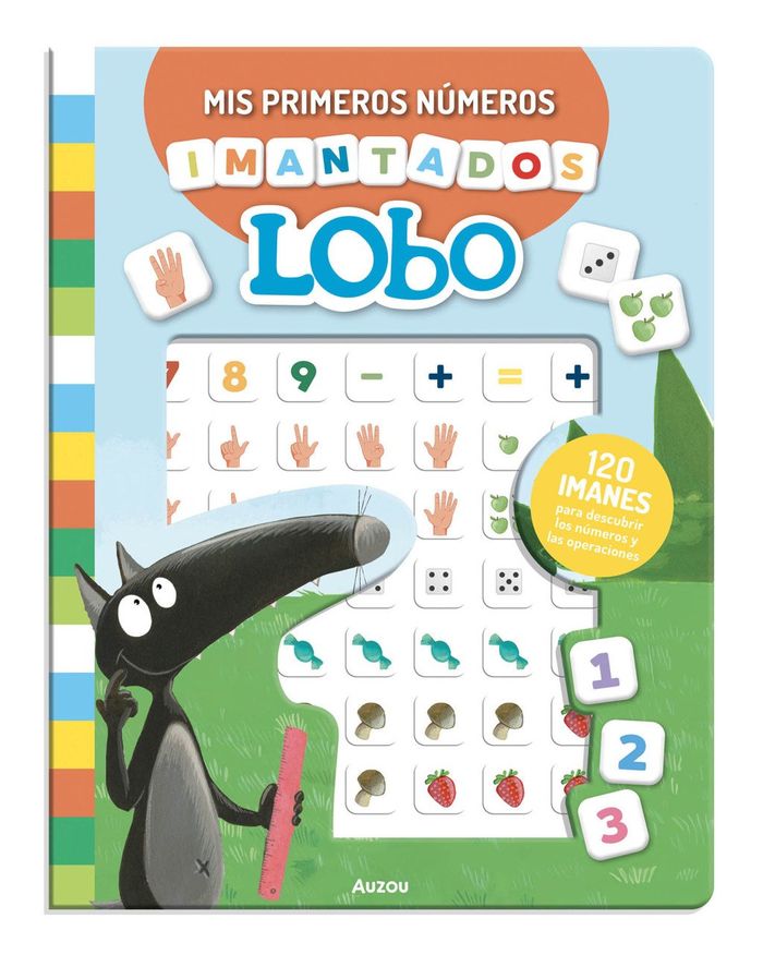 Mis primeros números imantados de lobo ¡120 imanes! 1 Mis primeros números imantados de lobo ¡120 imanes!