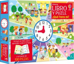 ¿Que hora es? libro y puzle