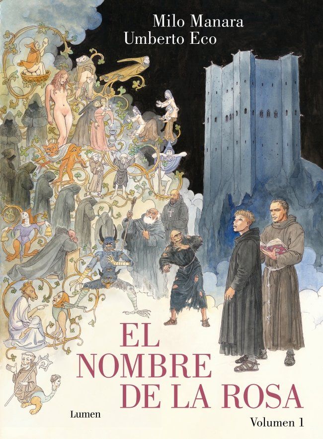 El nombre de la rosa (la novela gráfica) 1 1 El nombre de la rosa (la novela gráfica) 1